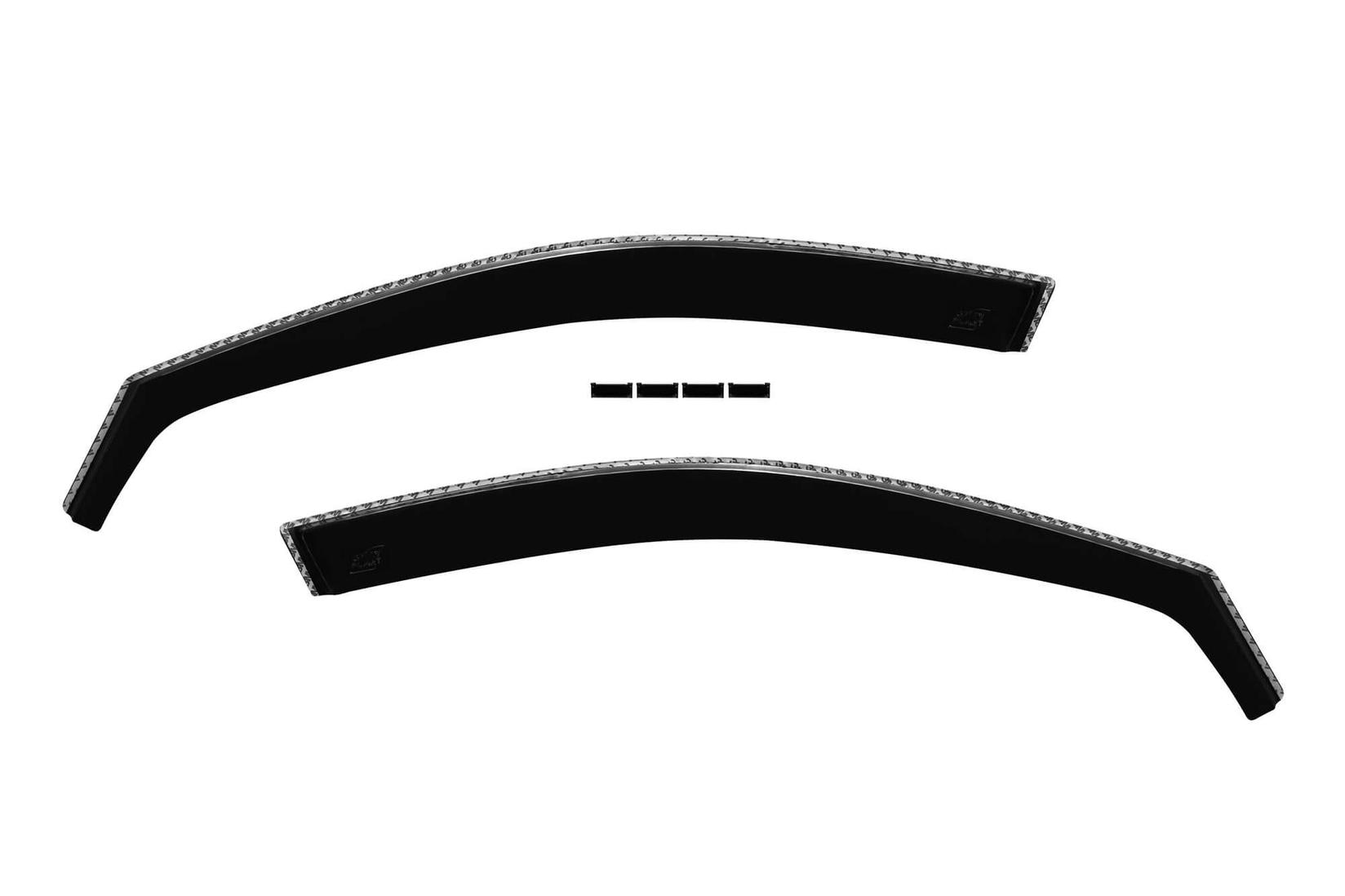 GELLYPLAST Предни ветробрани Gelly Plast за Toyota Corolla хечбек 2002-2012 со 4 врати, црни 2 бројки