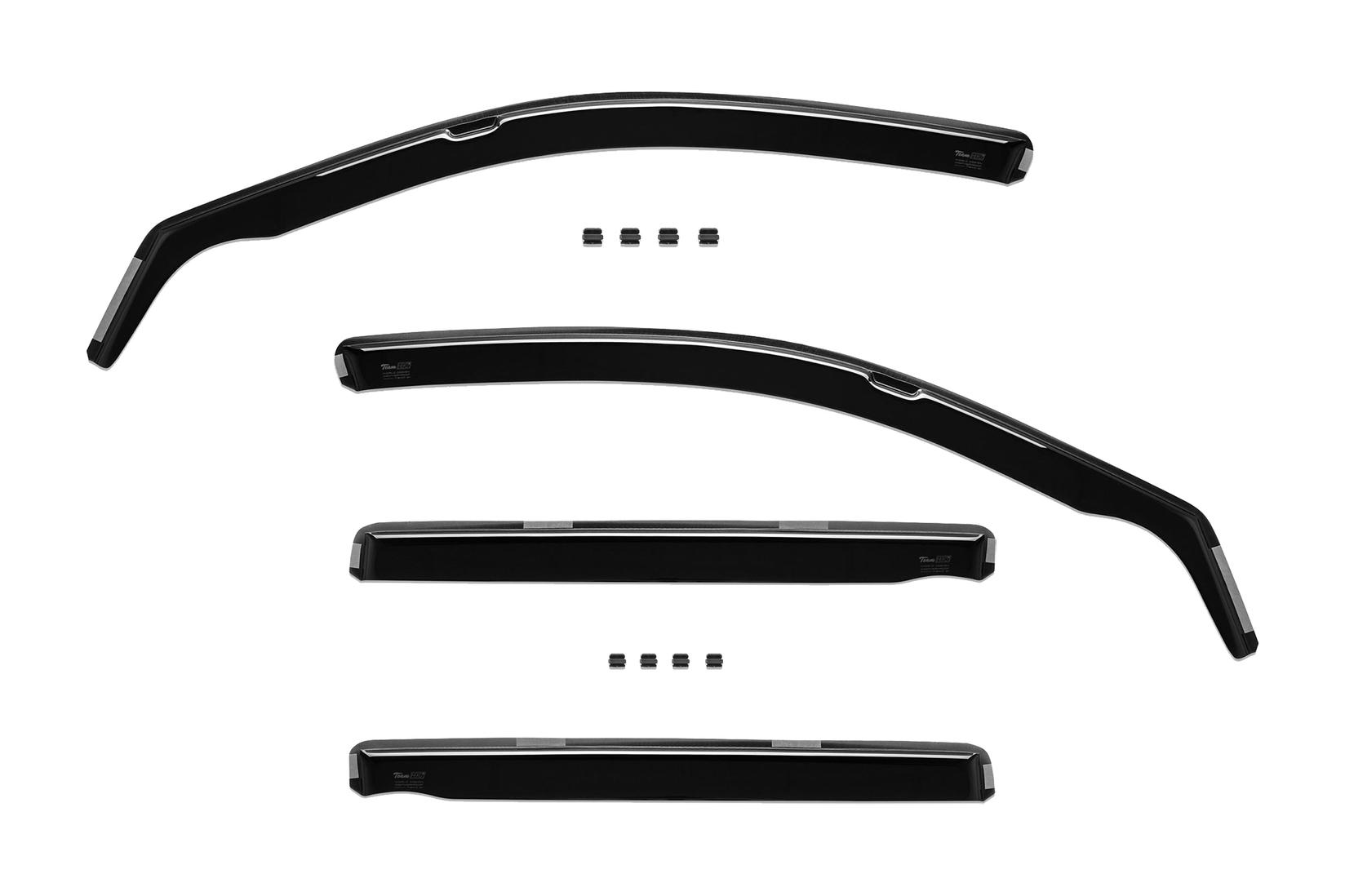 HEKO Комплет ветробрани Heko за Mitsubishi Lancer 5 врати караван 2004-2007  4 бр.