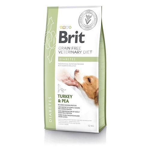 BRIT Grain-free Veterinary Diet Dog Diabetis - Ветеринарна диета Дијабетис за куче 12кг.