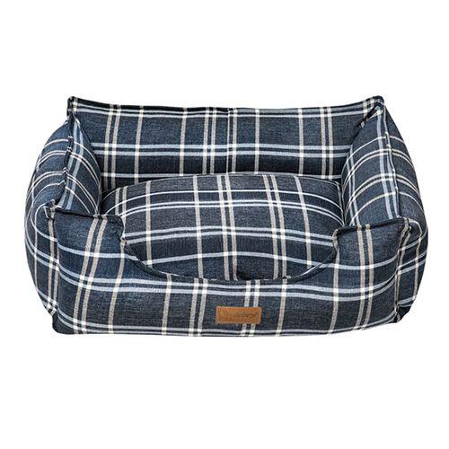 DUBEX Лежалка Тартан Сина 60х50х19см.