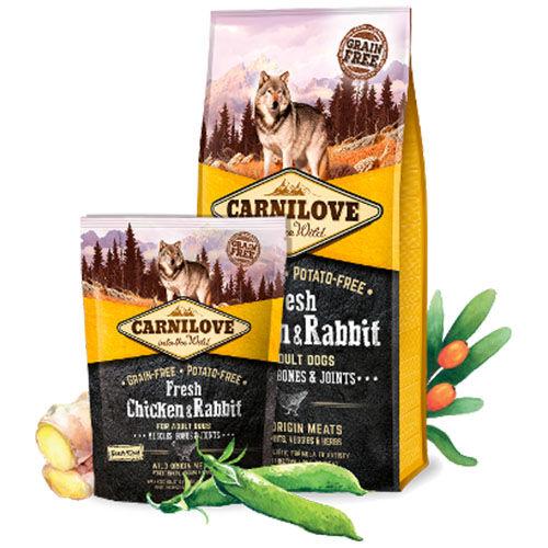 Фреш-Куче Зајак и Пиле Медиум Адулт 1кг.