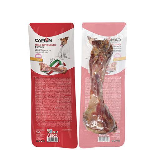 Camon Закуска за куче-Коска вакум Свинска 390гр.