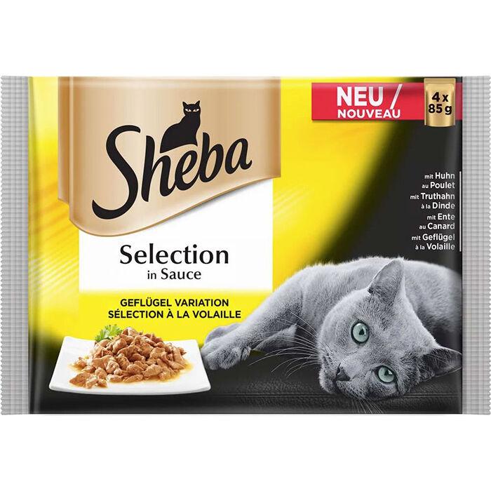 SHEBA Пауч за маче 4х85гр.