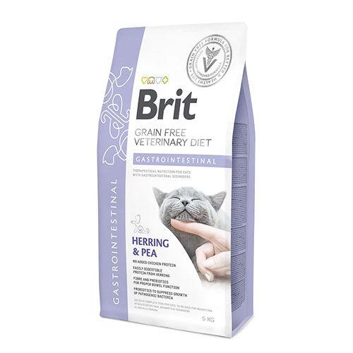 BRIT Grain-free Veterinary Cat Diet Gastrointestinal - Ветеринарна диета Гастроинтестинал за маче 5кг.