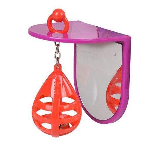 FLAMINGO Играчка за папагал-Едукативна со огледало и боксерска торба