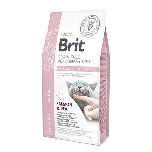 BRIT Grain-free Veterinary Diet Cat Hypoallergenic - Ветеринарна диета Хипоалергеник за маче 5кг.