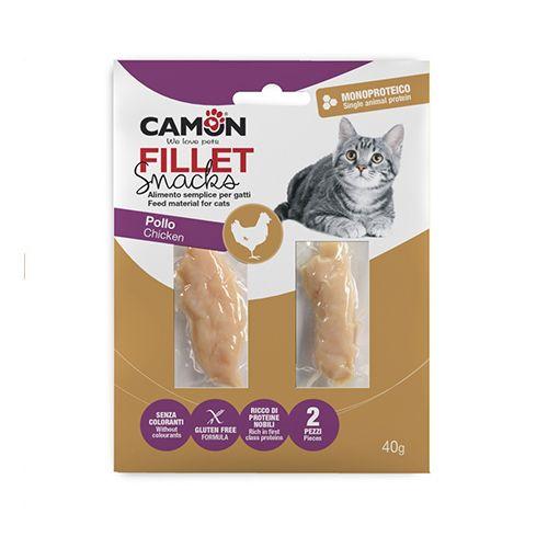 Camon Закуска за маче-Пилешки филети вакум 2 парчиња 40гр.