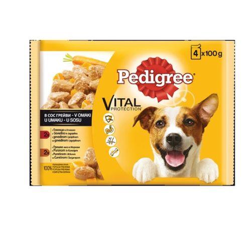 Pedigree  Пауч Адулт 4х100гр.