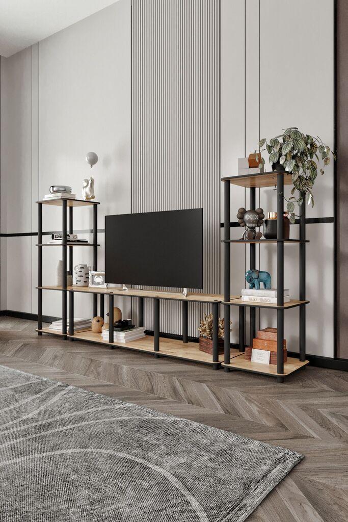 Комода за телевизор Hanah Home Grand, 188x106x34 cm, даб