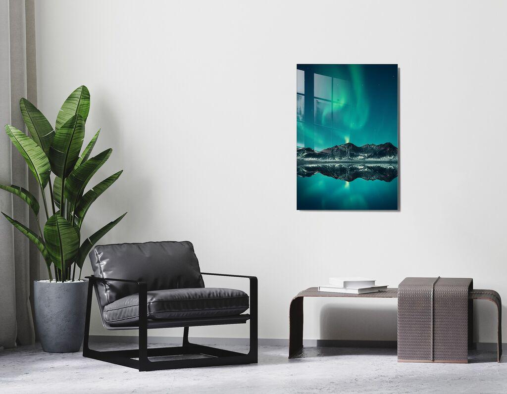 Декоративна слика Wallity на калено стакло, 50x70 см, шарена