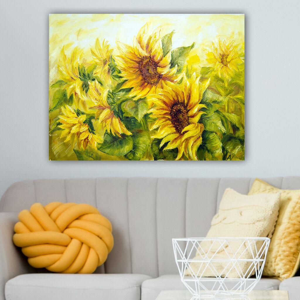 Wallity Декоративна слика на платно, 70x100 см, Шарена