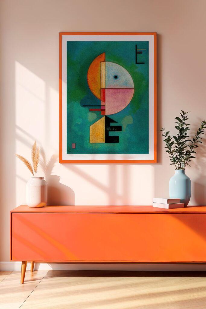 Wallity декоративна врамена слика, 33x48 см, шарена