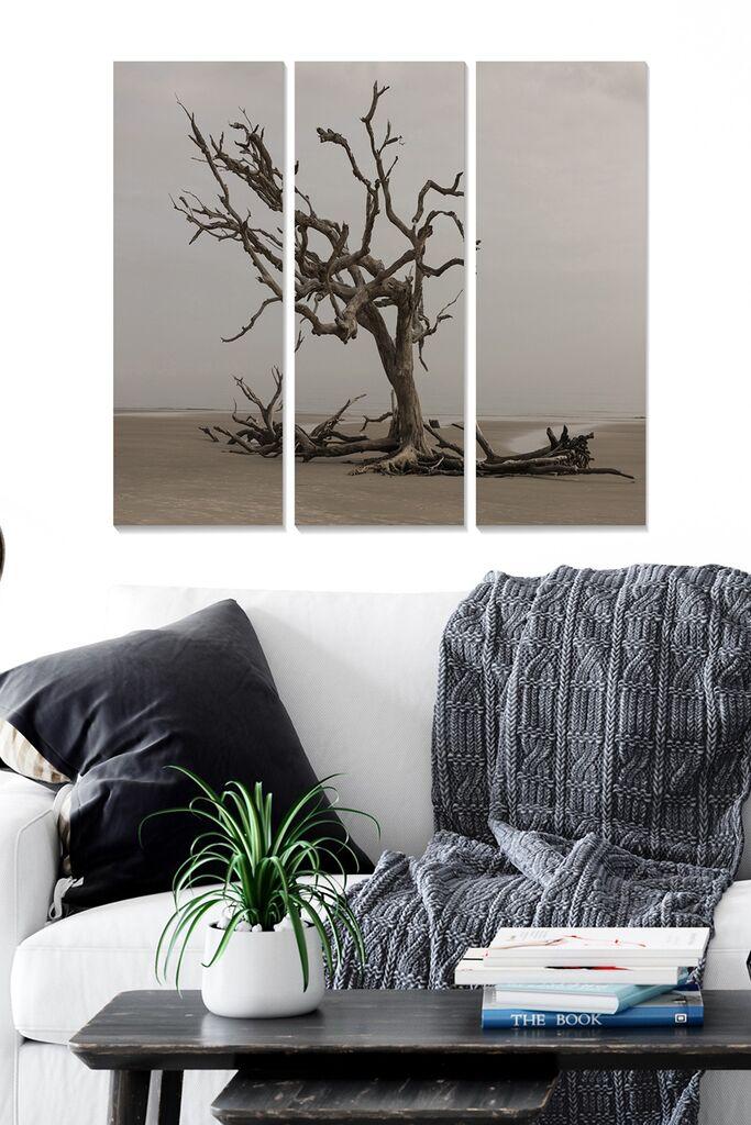 Wallity Слика со LED Осветлување Voyage, 66x99 cm