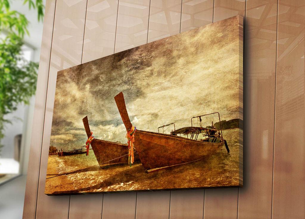 Wallity Декоративна слика на платно, 70x100 см, Шарена