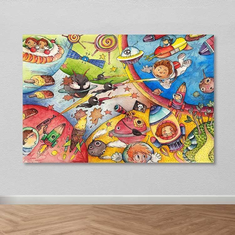 Wallity Слика DEV03577100140, 100x140 cm