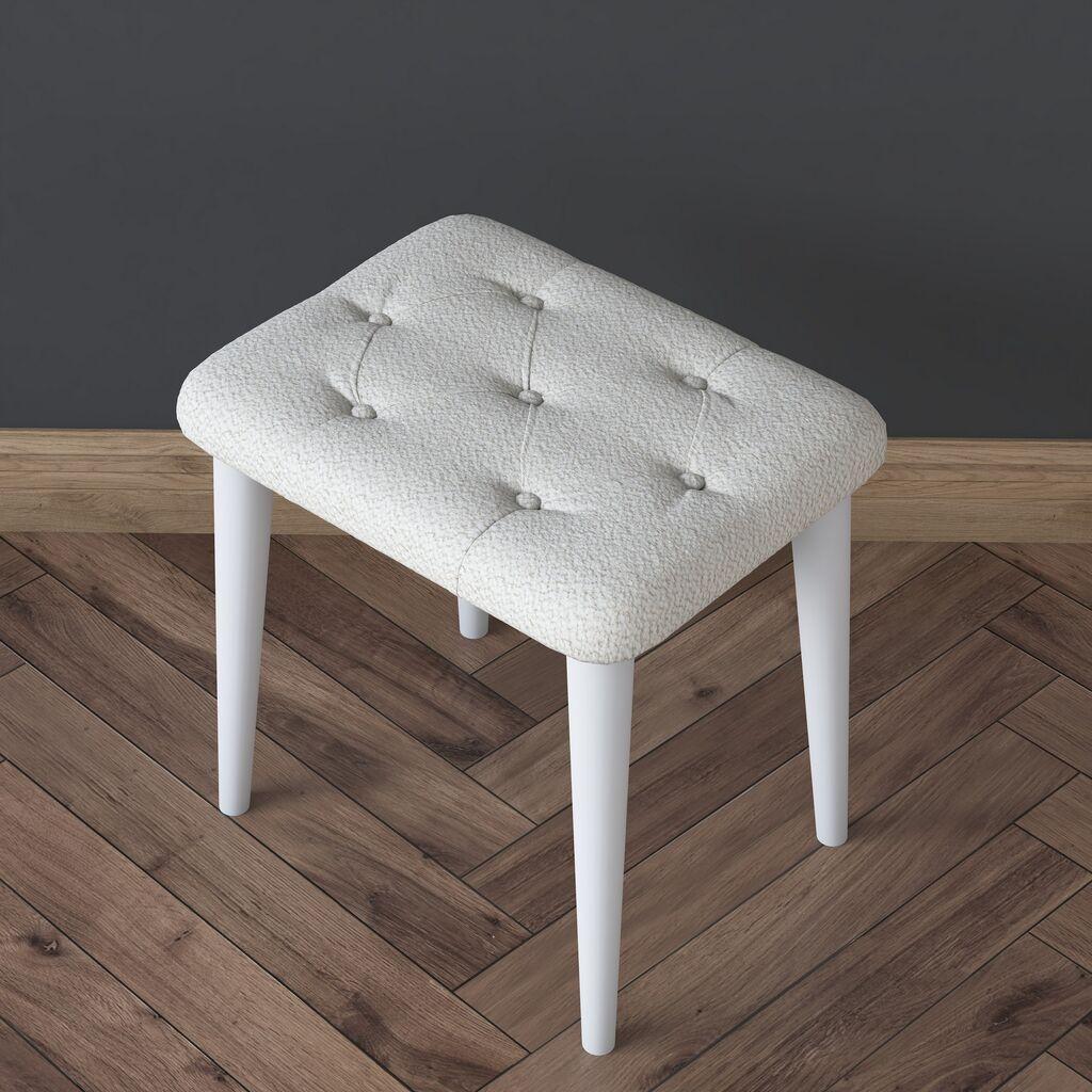Стол за домаќинство Hanah BM101-3813, 45x45x35 см, бела