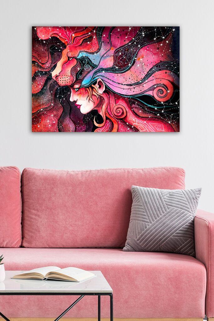 Wallity Слика DEV02405100140, 100x140 cm