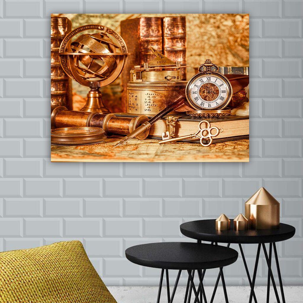Wallity Декоративна слика на платно, 70x100 см, Шарена