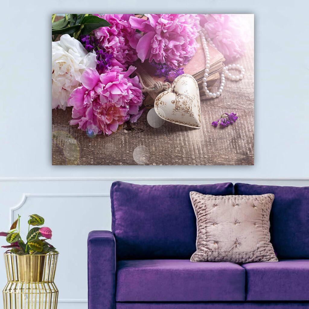 Wallity Декоративна слика на платно, 70x100 см, Шарена