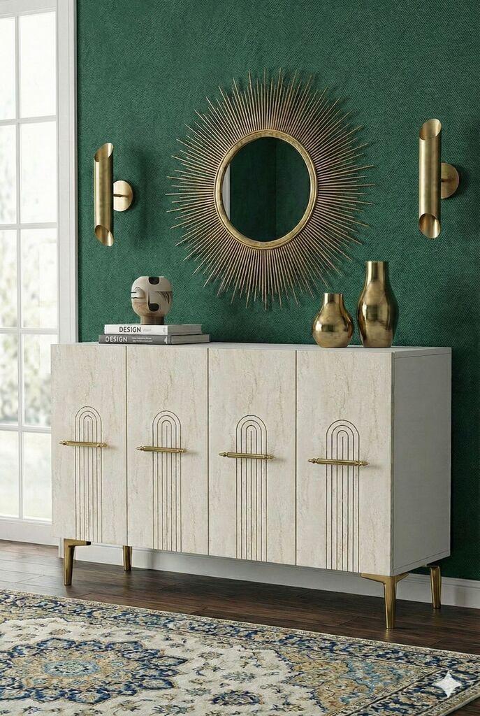 Комода Hanah Home, 120x79x32 см, беж