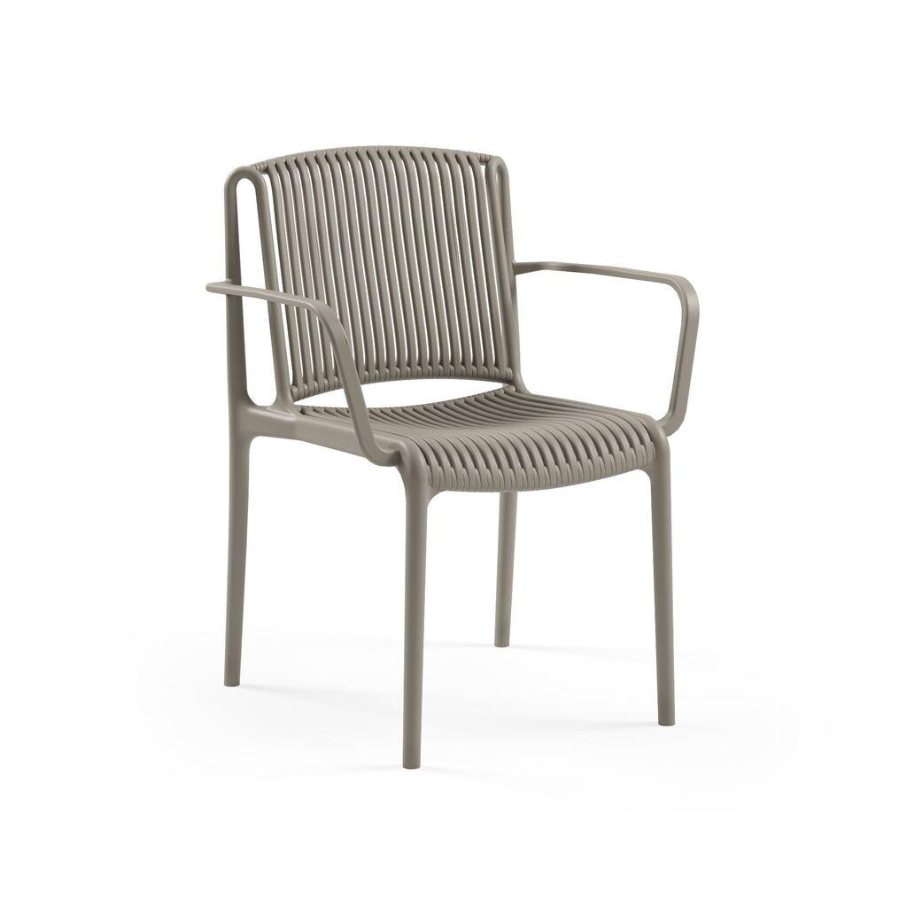 Комплет столчиња Hanah Home Nes, 61x85x95 см, 4 парчиња, сива