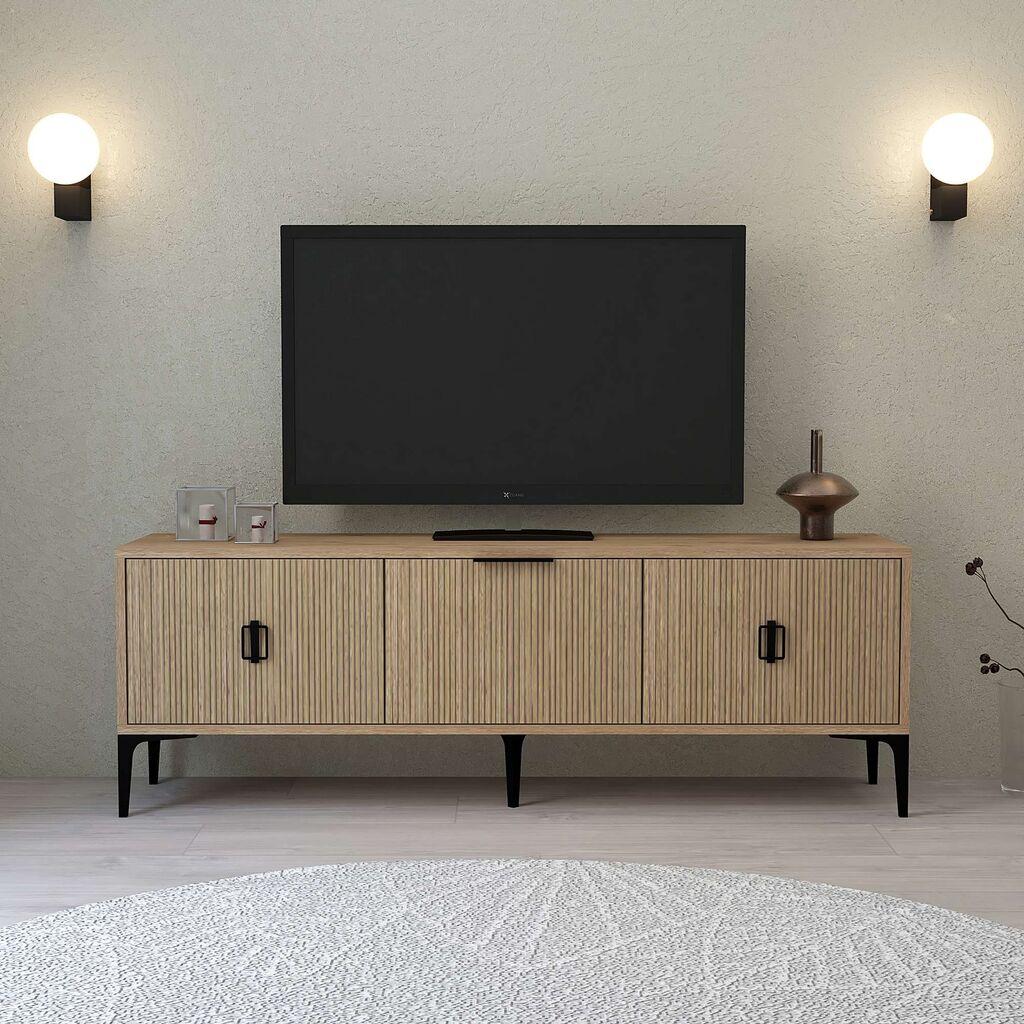 Комода за телевизор Hanah Home 3503 Neva, 150x49.5x35cm, кафеава