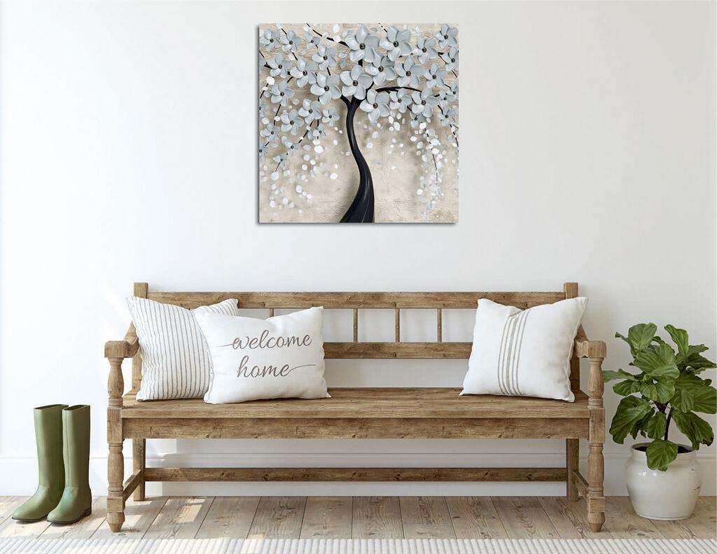 Wallity Декоративна слика на платно, 45x45 см, шарена