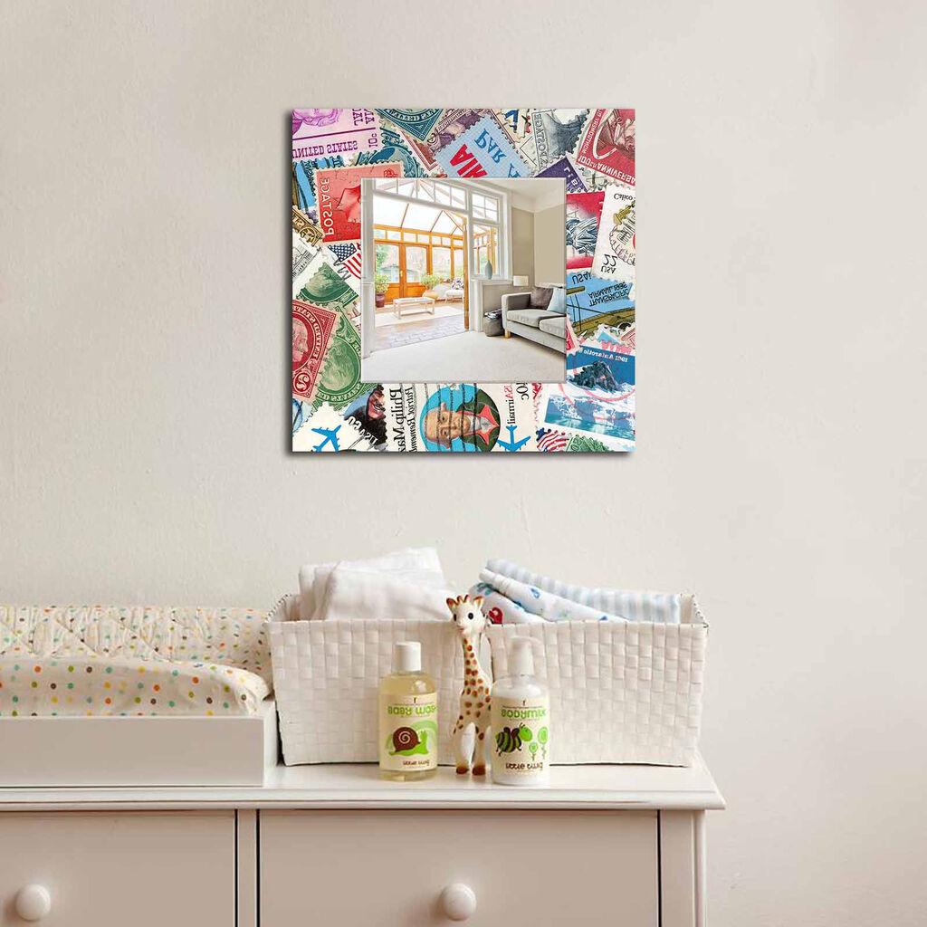 Огледало Wallity MA-22, 50x50 см, во боја