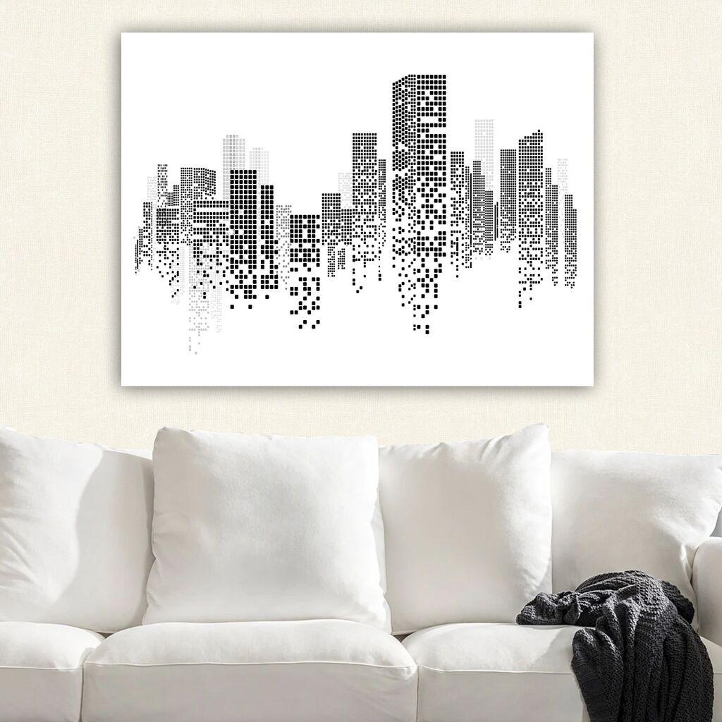 Wallity Декоративна слика на платно, 70x100 см, Шарена