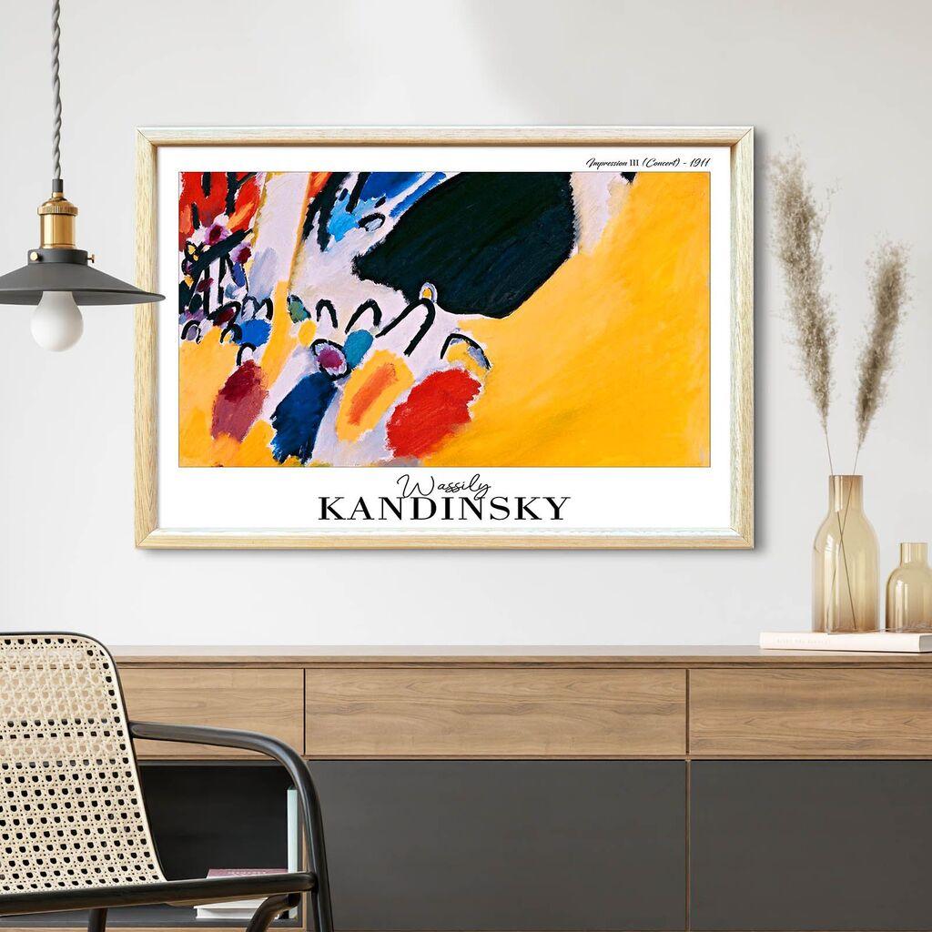Wallity декоративна врамена слика, 42x62 см, шарена