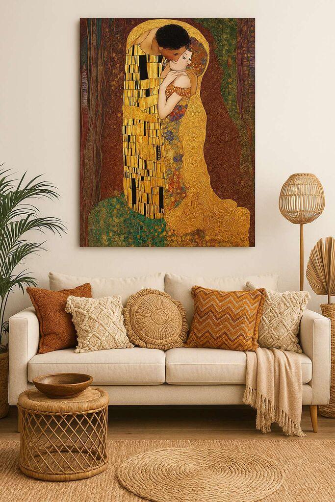 Wallity Декоративна слика на платно, 50x70 см, шарена
