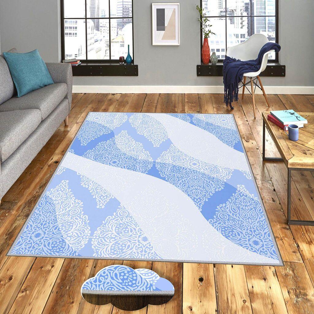 Conceptum Hypnose тепих Eexfab1000-1, правоаголен, 80x120 cm, светло сина