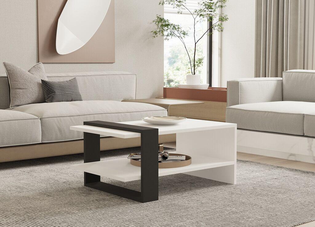 Клуб маса Hanah Home Funda, бела