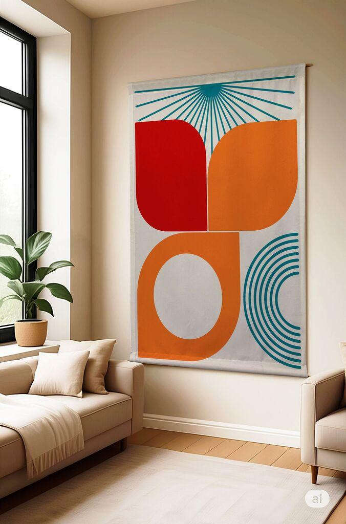 Wallity Слика Polybaby 12, 145x200 cm