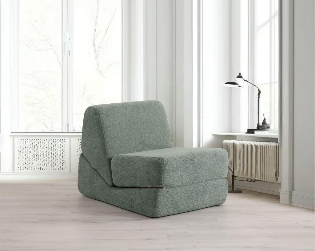 Фотелја на расклопување Atelier del Sofa Origami, 100x70x70cm, зелена