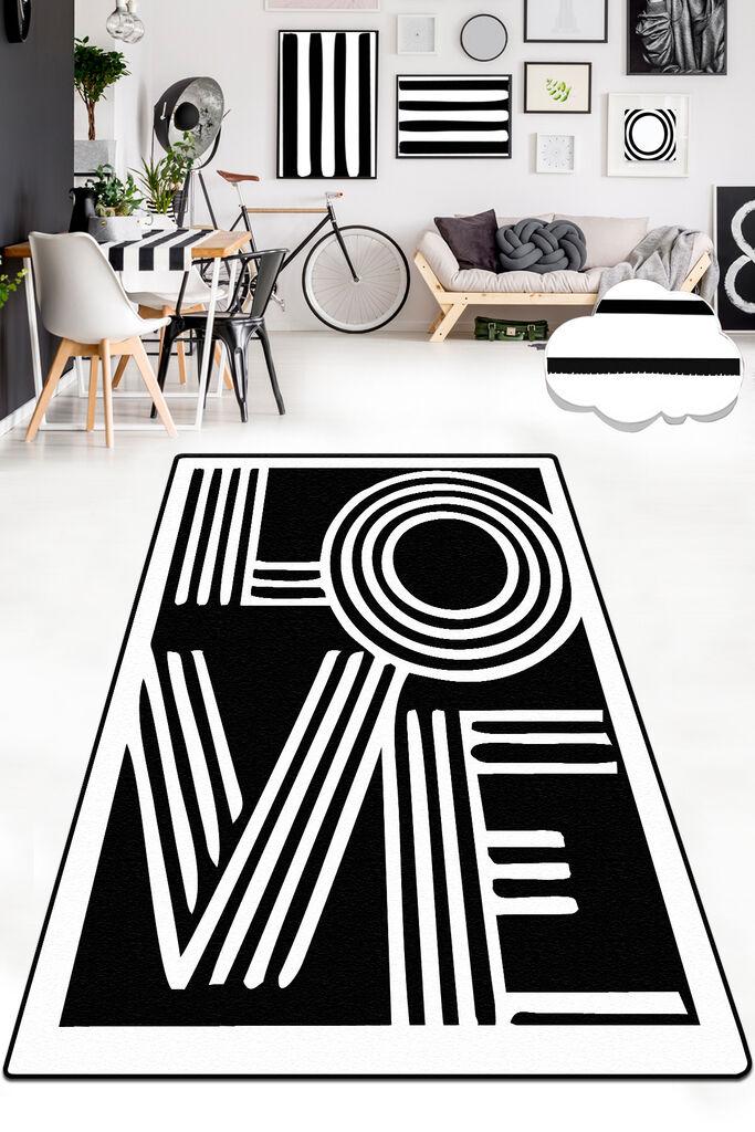 Conceptum Hypnose Тепих, 80x200cm, Црн