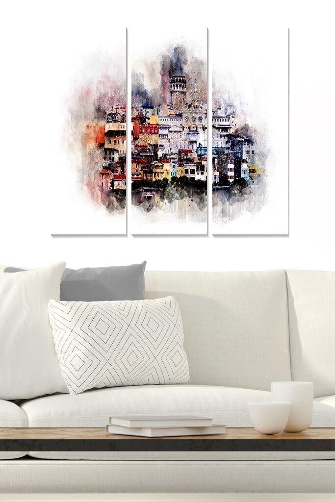 Wallity Слика со LED Осветлување Voyage, 66x99 cm
