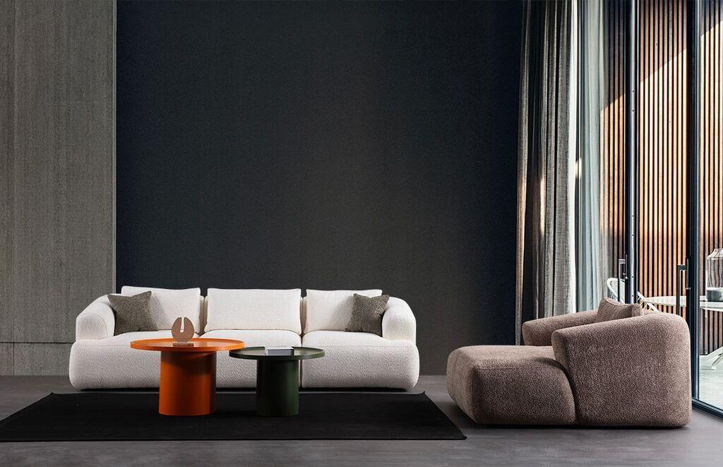 Atelier del Sofa Trosed Sofia, 290x105x85cm, Бела