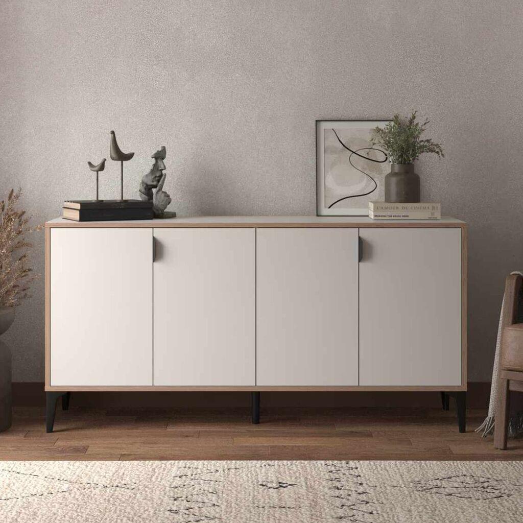 Комода Hanah Home Arden, 160 x 80 x 44 см, бела