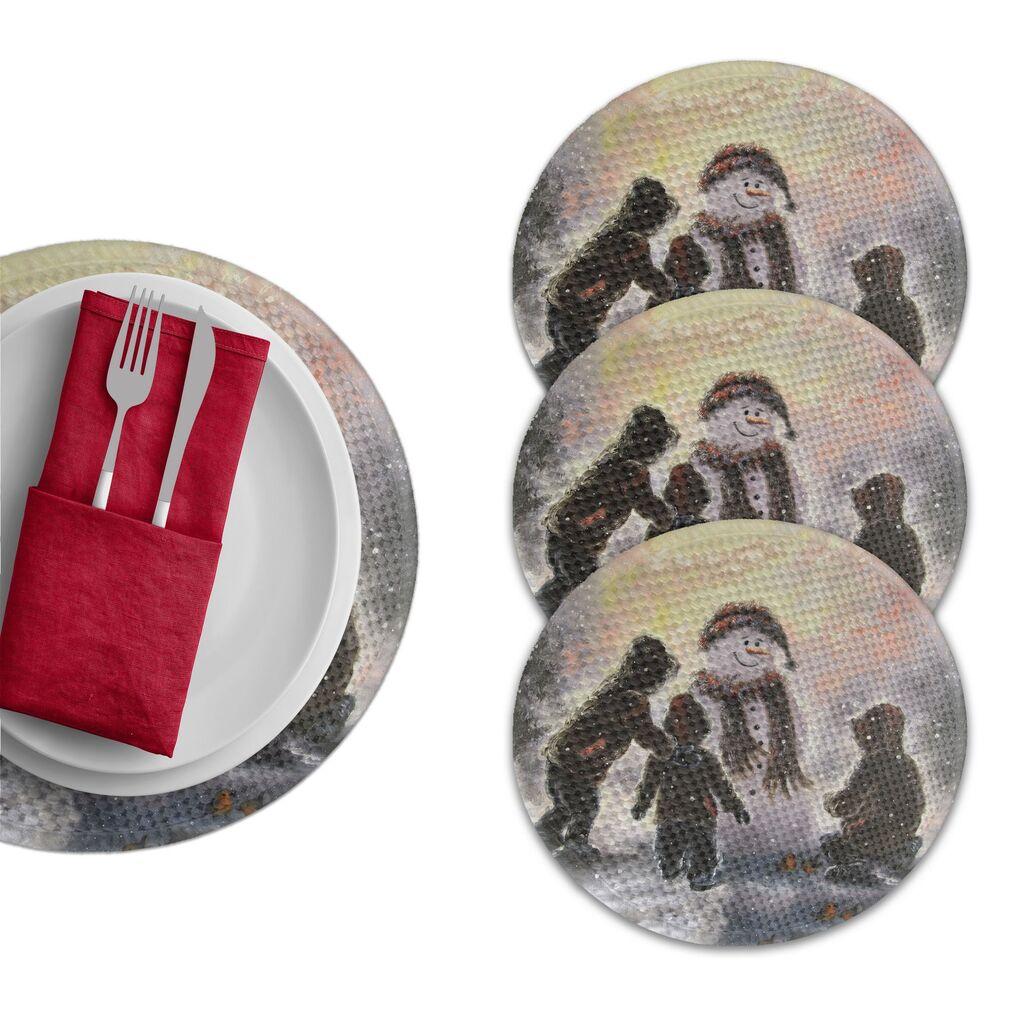 Подлога за маса Hermia 3006 Supla, 4 парчиња, шарени