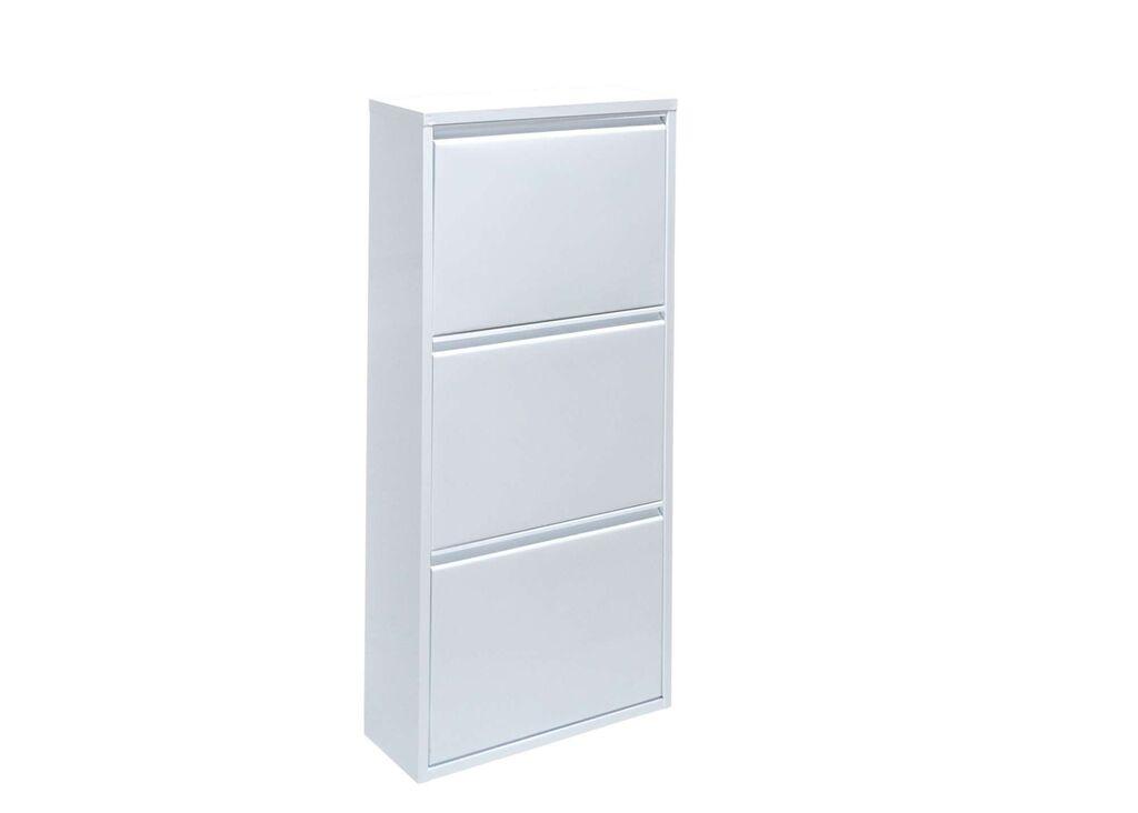 Ормар за чевли Hanah Home Torino 3, 50x104x15 см, бел