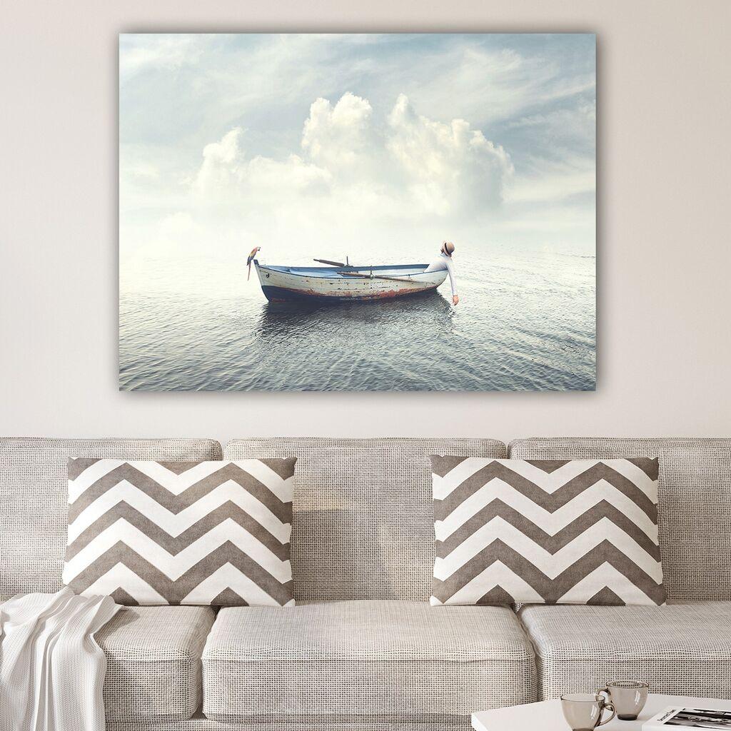Wallity Декоративна слика на платно, 70x100 см, Шарена