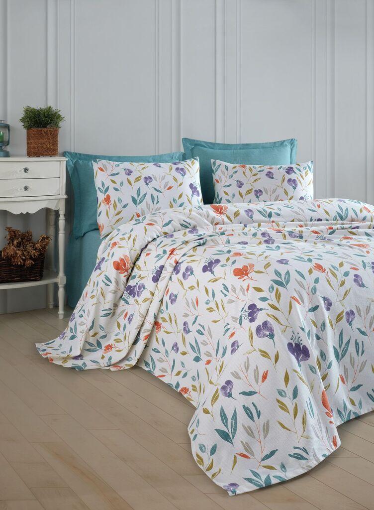Комплет постелнина L'essentiel Maison за француски кревет пике, 100% памук, 200x235 см, 220x240 см, 2 навлаки за перници 50x70 см