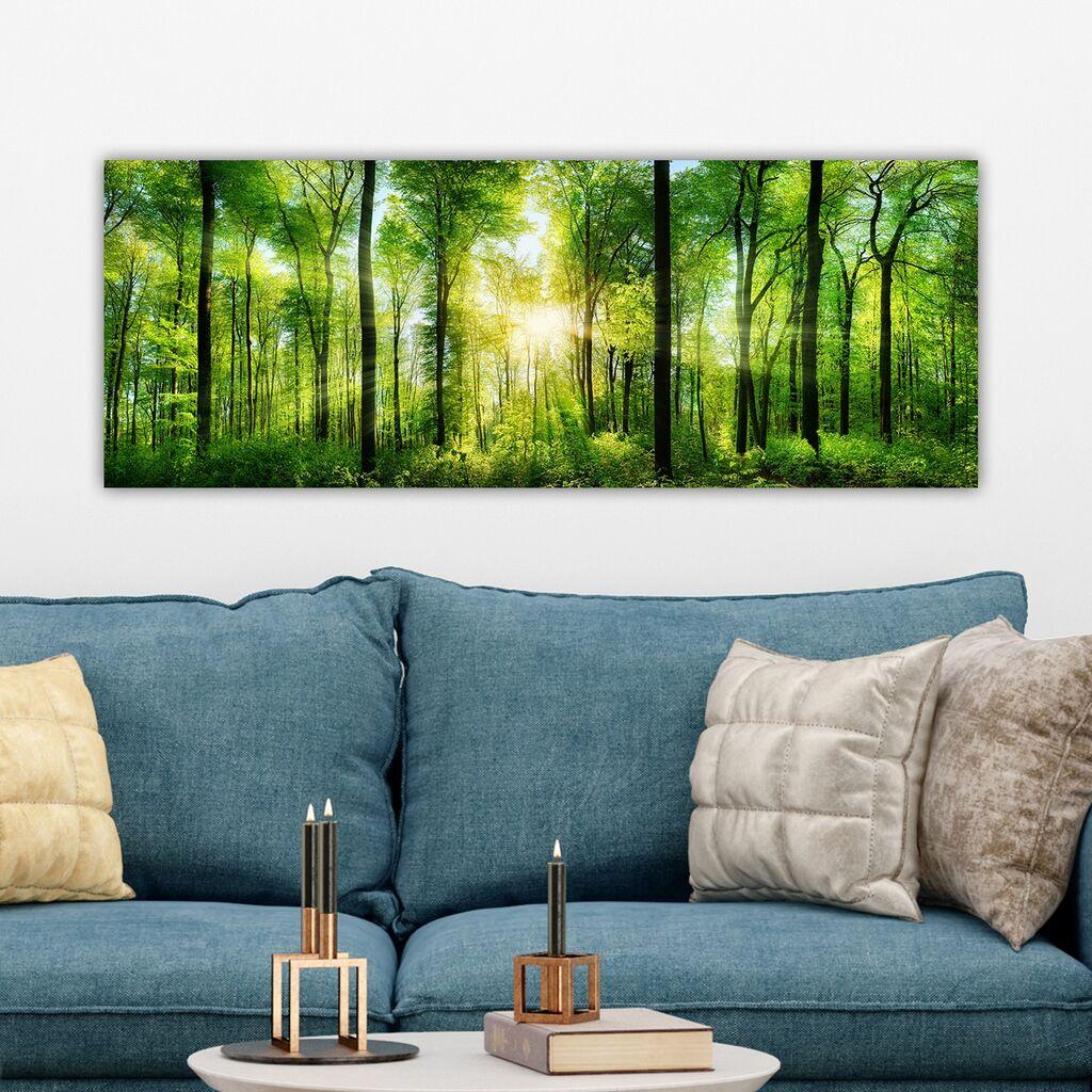 Wallity Декоративна слика на платно, 30x80 см, шарена