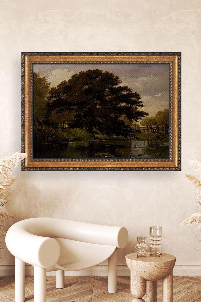 Wallity декорација за ѕид ATCRCVCNVSMDL36, 70 x 100 см, шарена