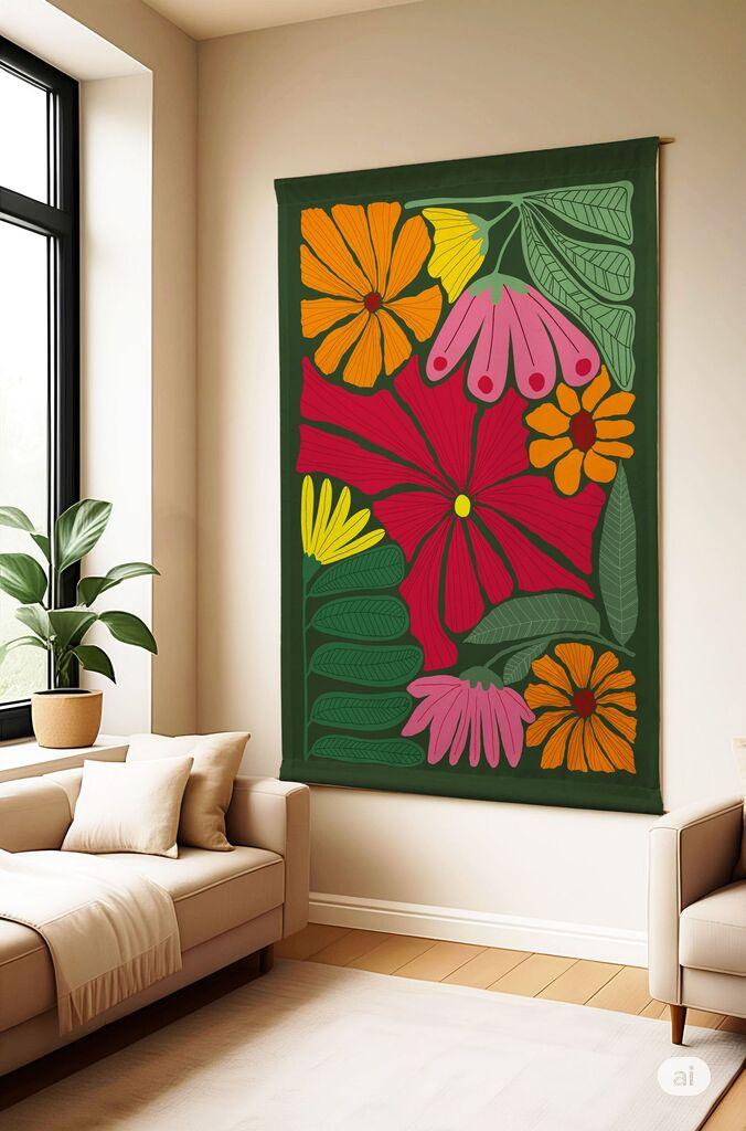 Wallity Слика Polybaby 3, 100x140 cm