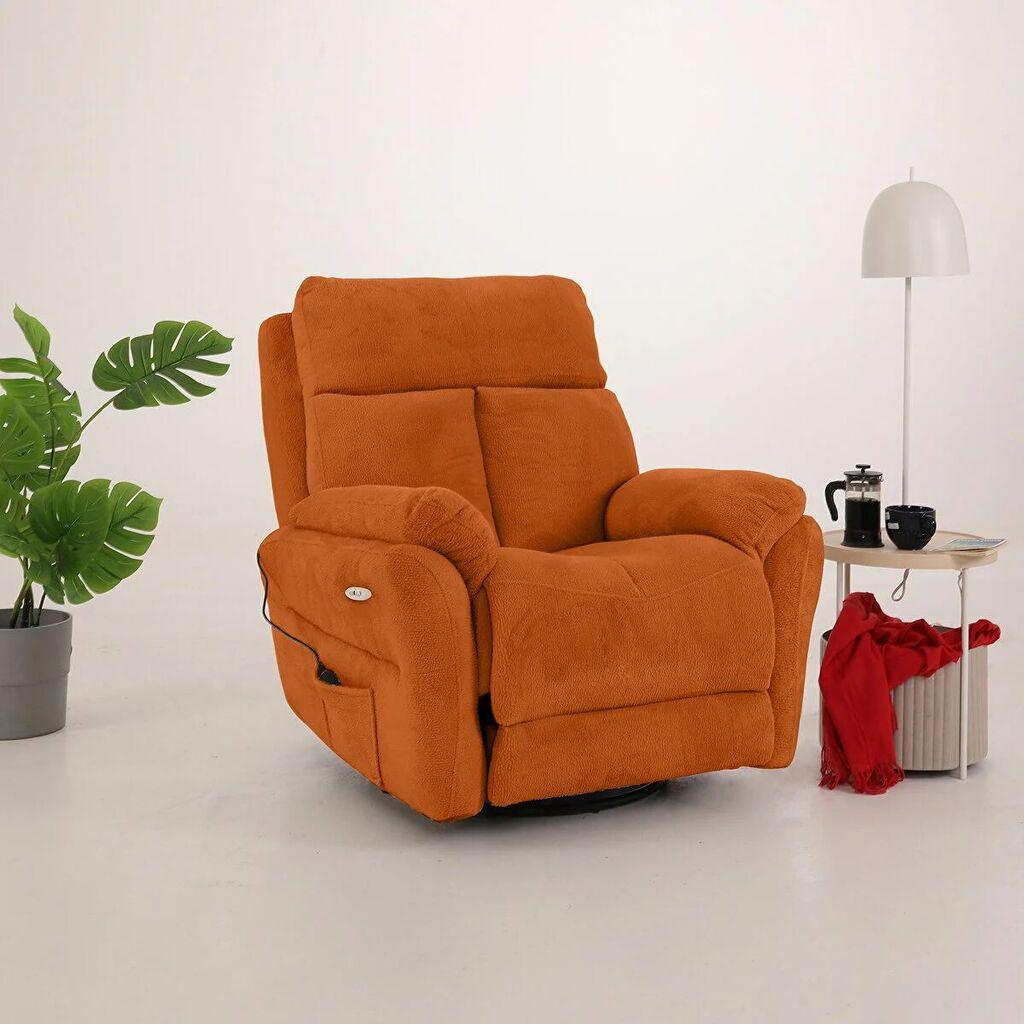Електрична фотелја Atelier del Sofa Comfera Electric, 90 x 100 x 95 cm, црвена