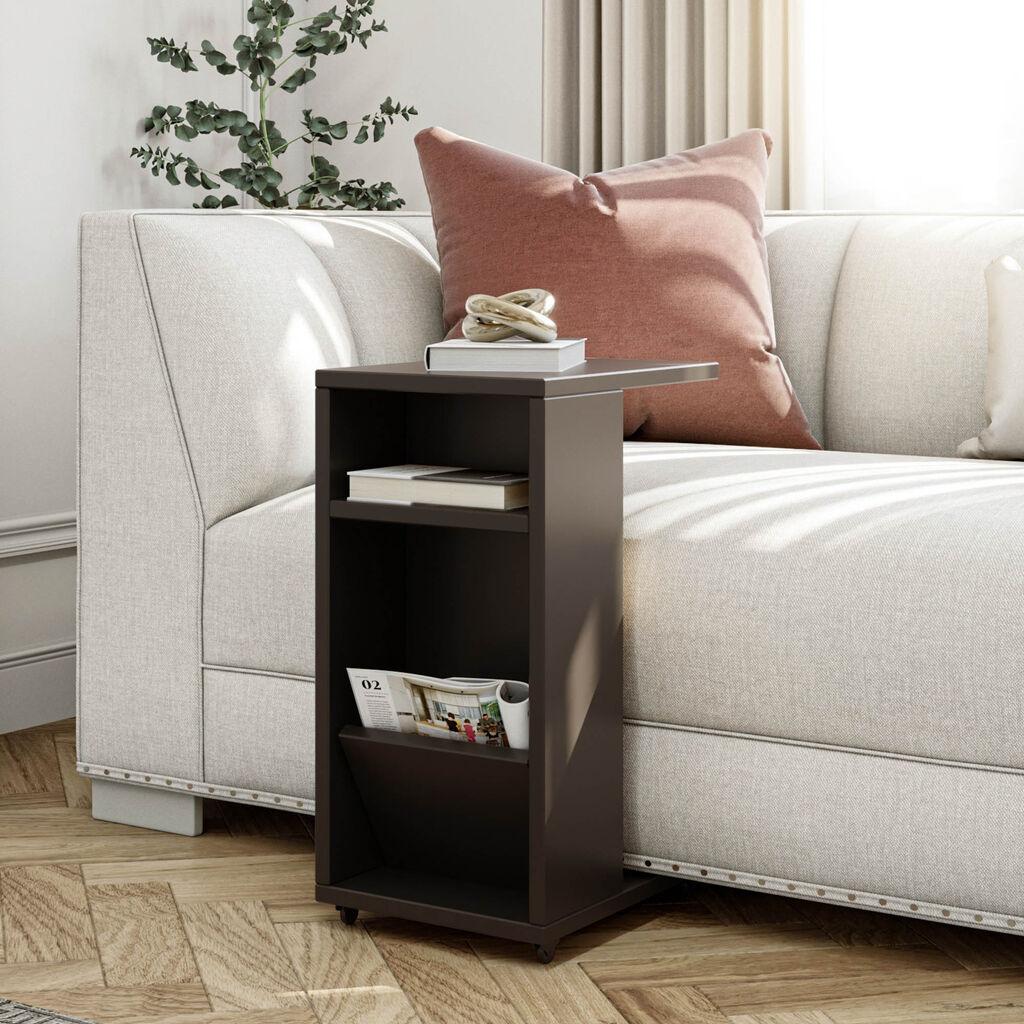Маса Hanah Home Club Filinta, 30x63x40 см, црна