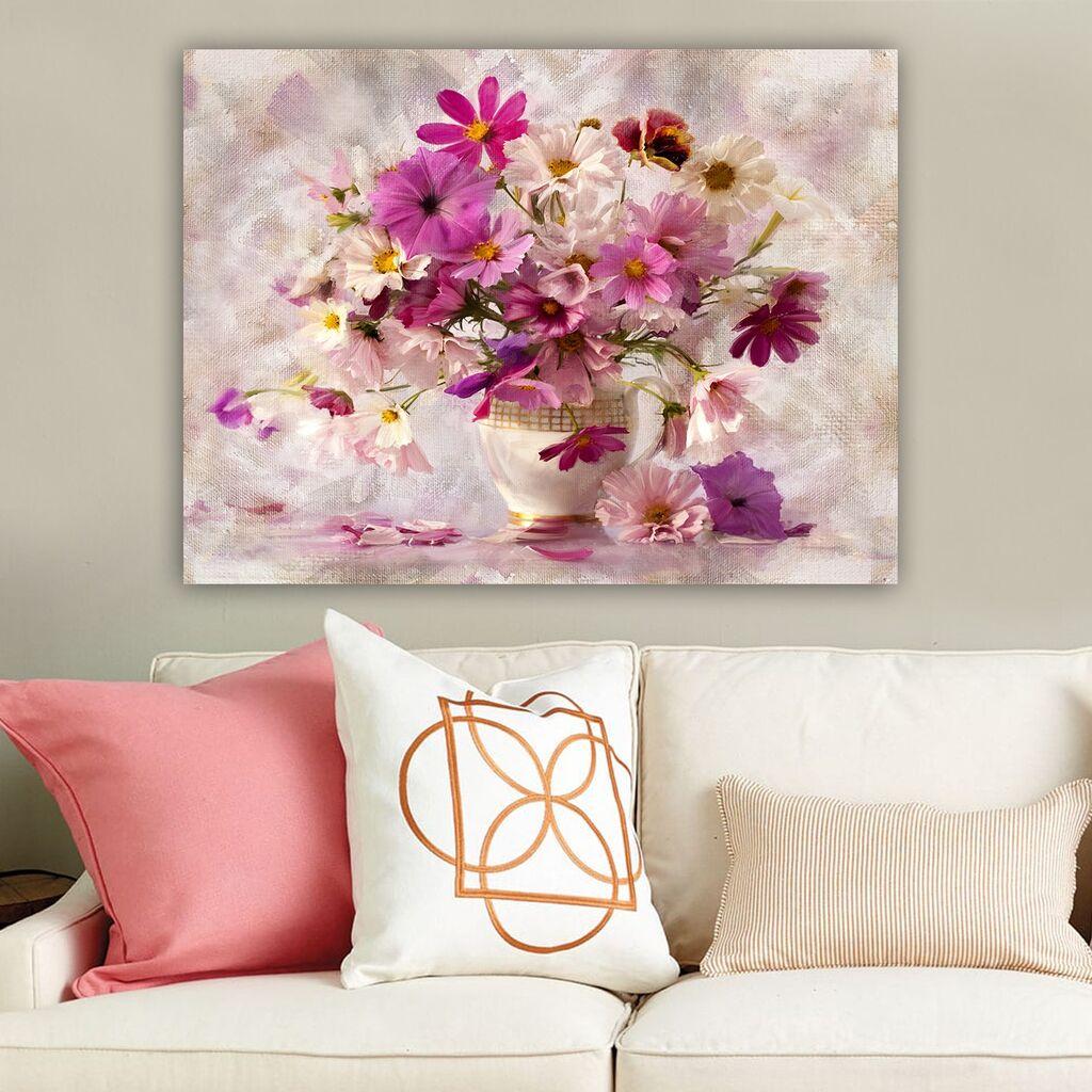 Wallity Декоративна слика на платно, 70x100 см, Шарена