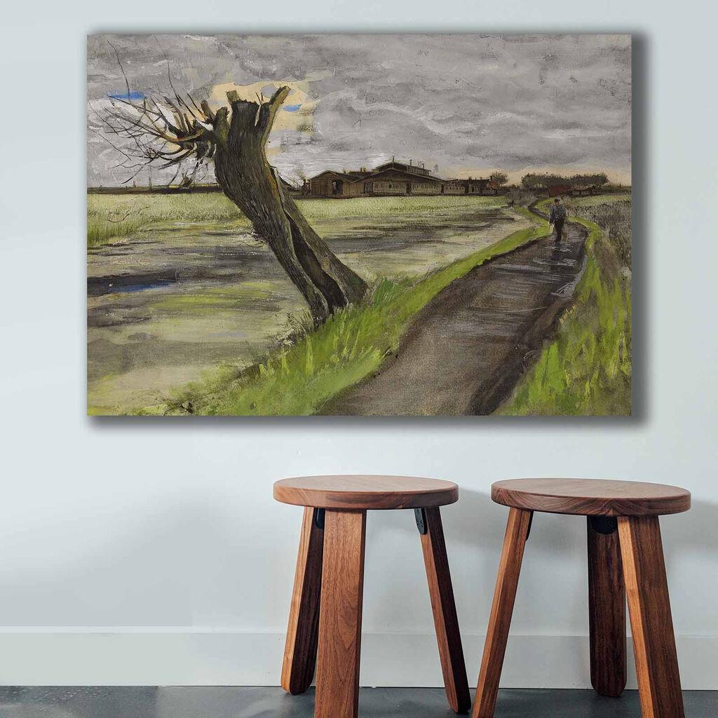 Wallity 70100VANGOGH034 Декоративна слика, 70x100 см
